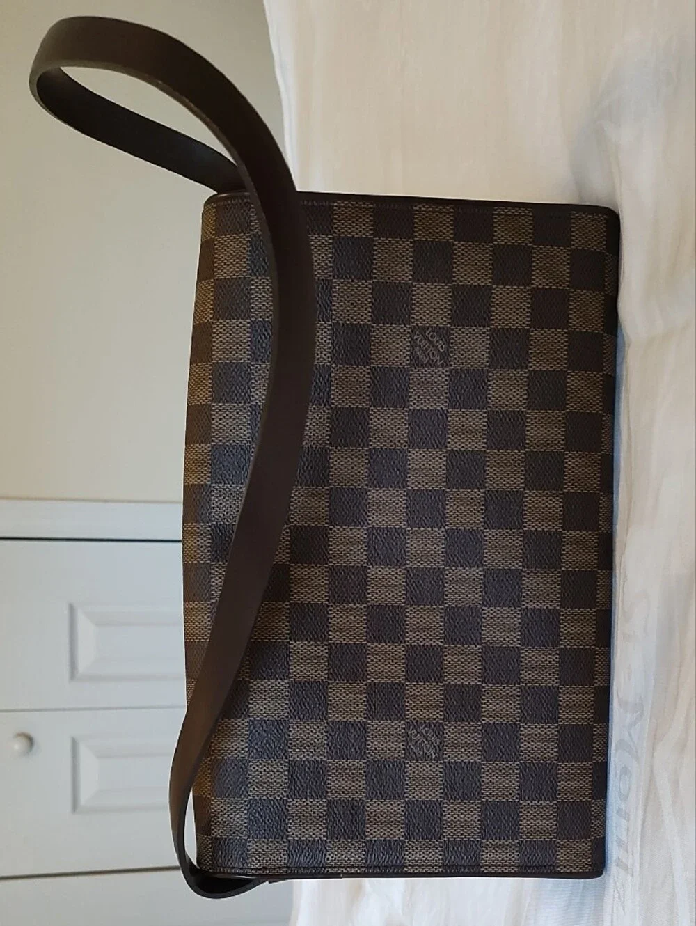Louis Vuitton Brown Damier Ebene Shoulder Bag